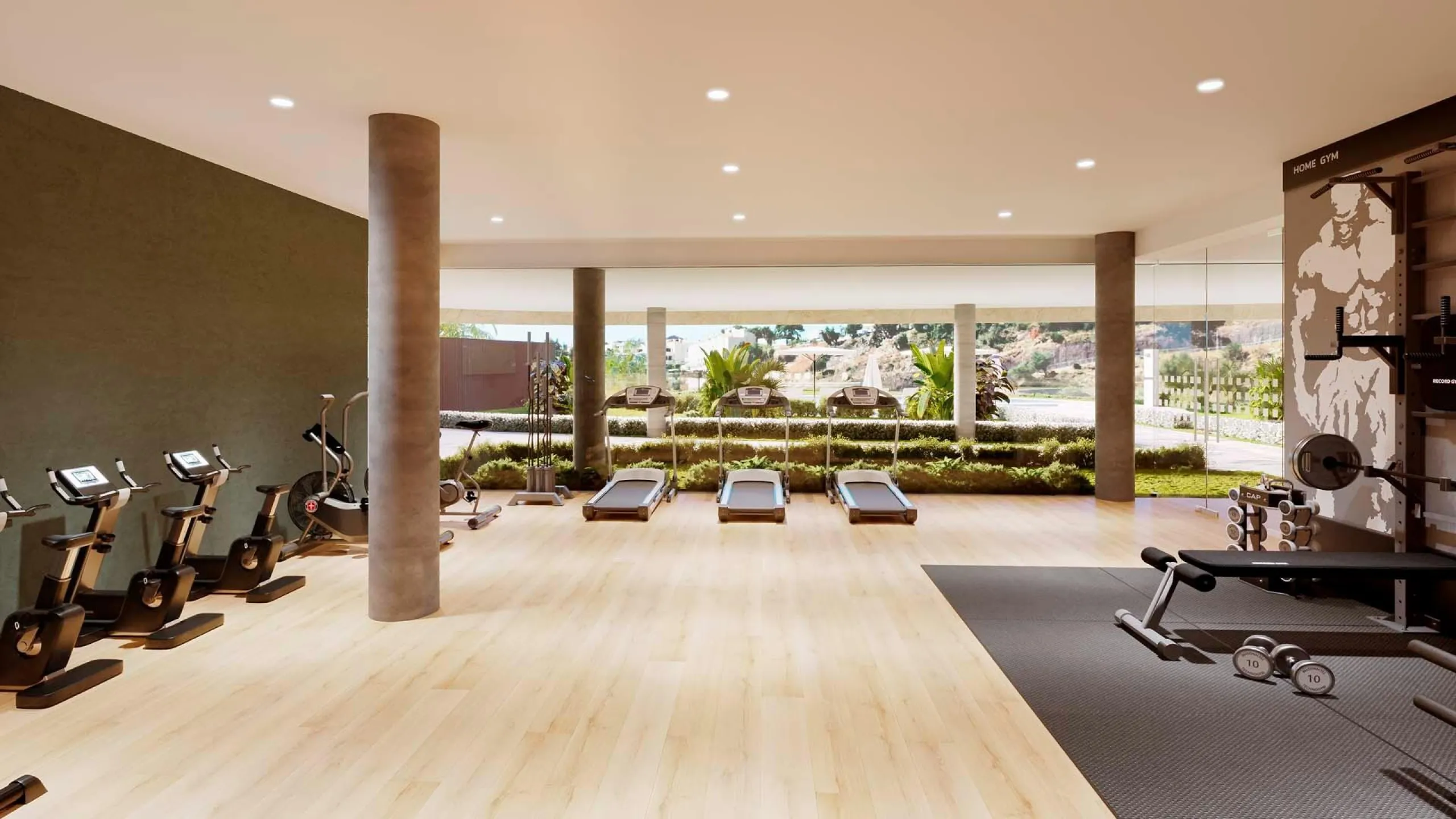 NEW BUILD TOWNHOUSES NEAR FUENGIROLA& & New Build development has been meticulously designed for those who seek a life in perfect harmony with nature. Residential complex the core values of sustainability and innovation are intertwined to offer a he