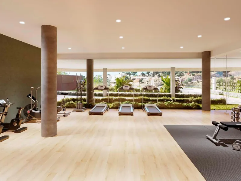 NEW BUILD TOWNHOUSES NEAR FUENGIROLA& & New Build development has been meticulously designed for those who seek a life in perfect harmony with nature. Residential complex the core values of sustainability and innovation are intertwined to offer a he