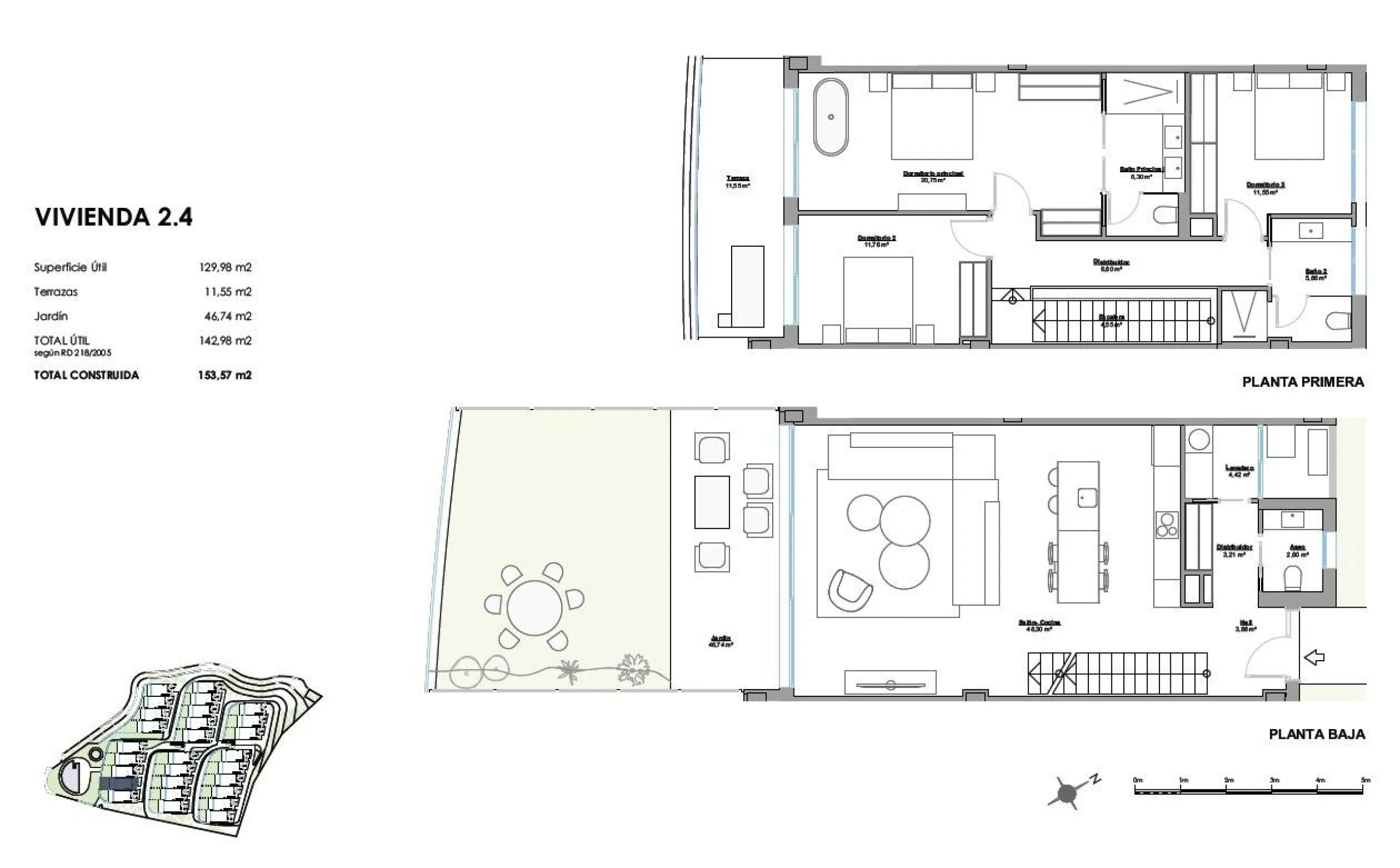 NEW BUILD TOWNHOUSES NEAR FUENGIROLA& & New Build development has been meticulously designed for those who seek a life in perfect harmony with nature. Residential complex the core values of sustainability and innovation are intertwined to offer a he