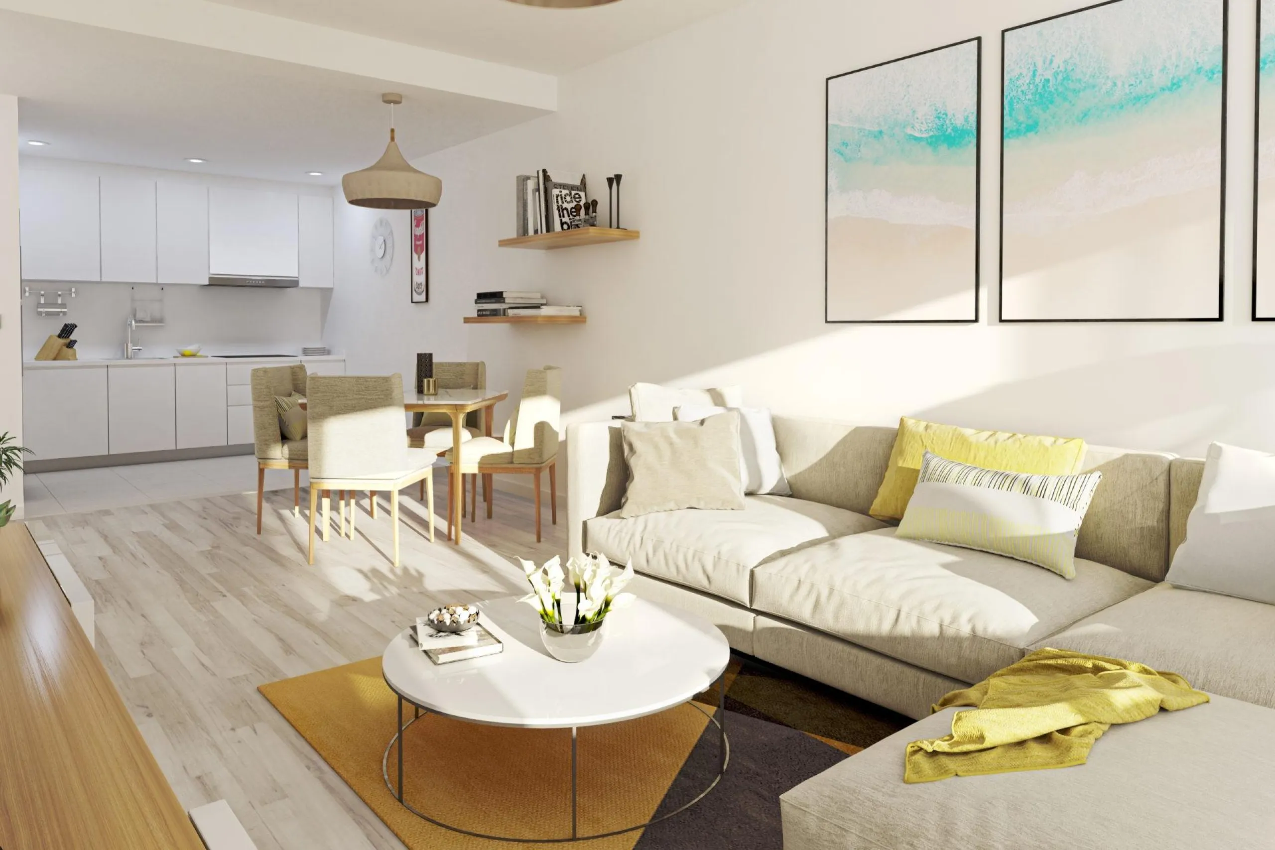 NEW BUILD APARTMENTS IN MALAGA& & New Build residential complex consists of 35 apartments distributed in Ground Floor+7 in two buildings, with various types of 1 and 2 bedrooms in a unique building in the city centre. With a modern and contemporary 