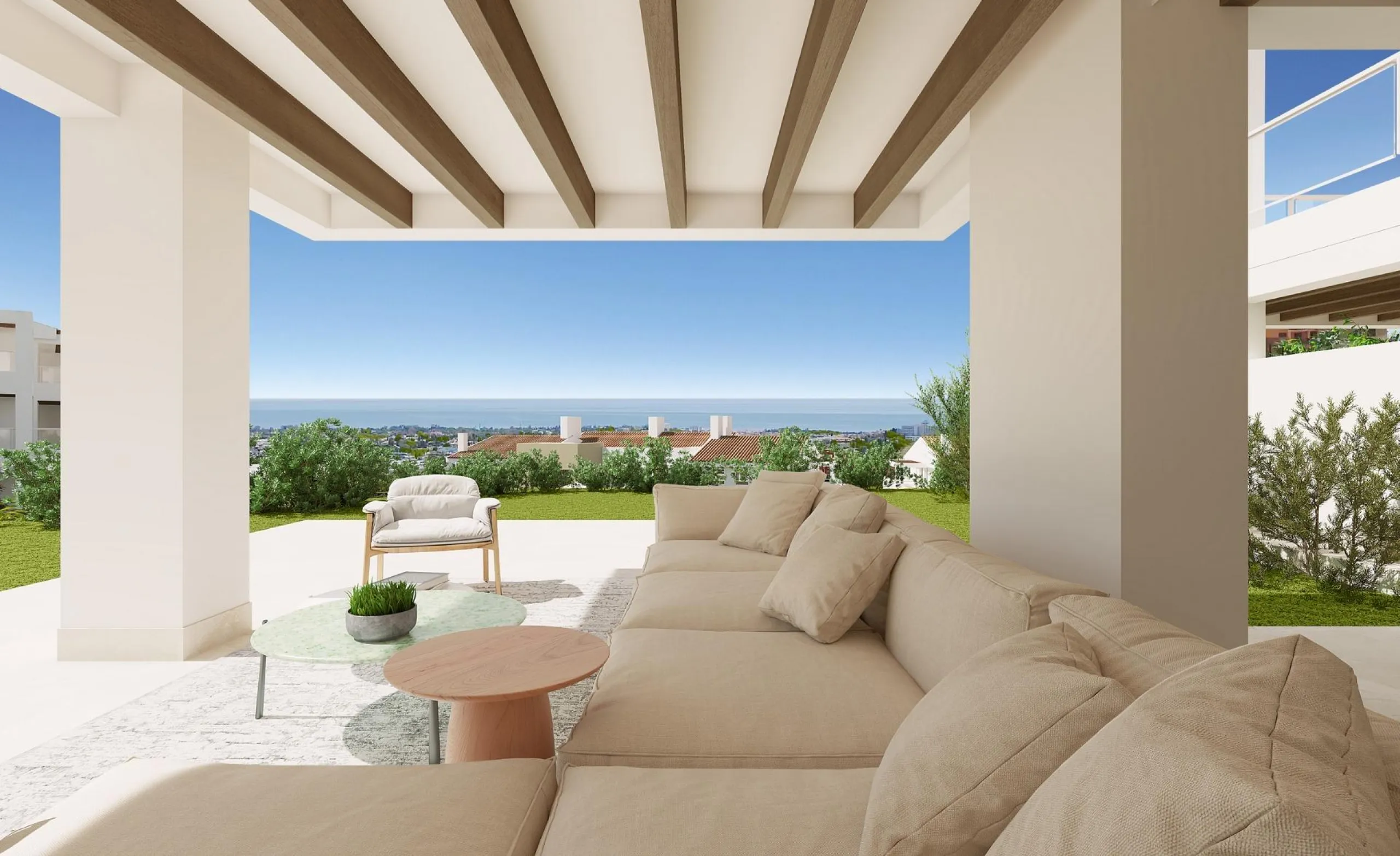 NEW BUILD RESIDENTIAL COMPLEX AT LOS JARALILLOS, BENAHAVIS& & New Build residential complex of 60 apartments and penthouses with parking space and private storage room located in the Benahavís area.& & The new residential is part of the renown