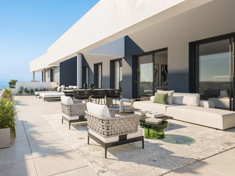 NEW BUILD RESIDENTIAL COMPLEX NEAR MARBELLA& & New Build unique residential complex of 39 apartments and duplexes with 2, 3 and 4 bedrooms located in Marbella, in a privileged area of Altos de Los Monteros.& & Nature, dreamlike views, tranquil