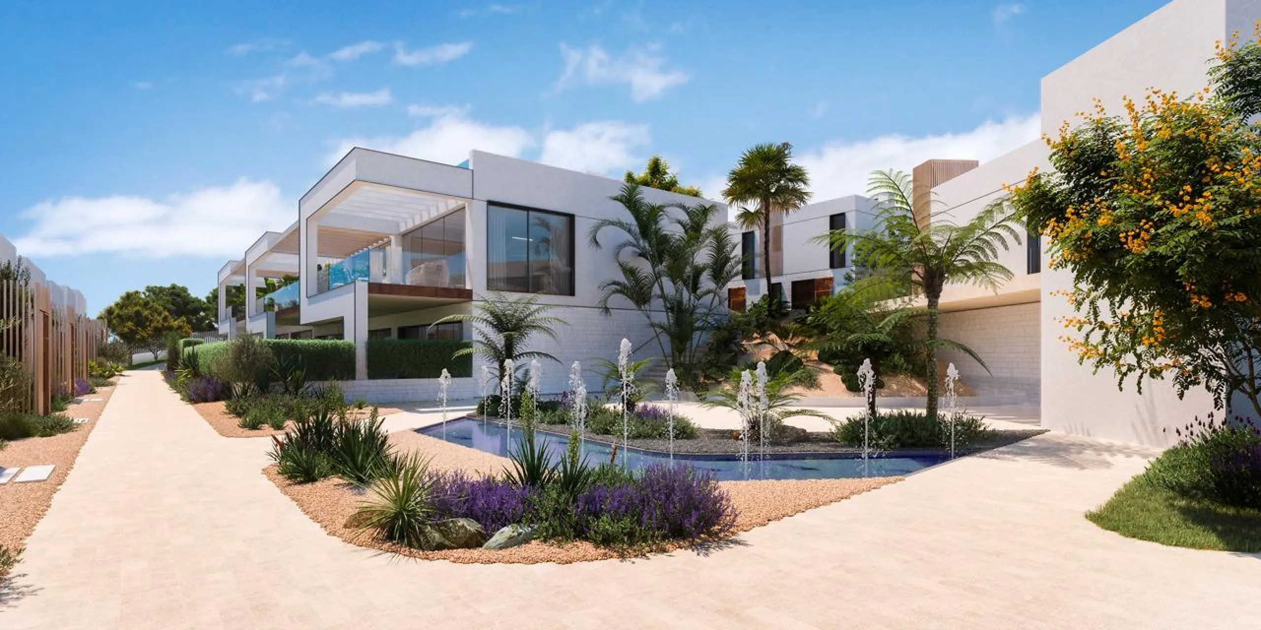 NEW BUILD TOWNOUSES NEAR MIJAS ON THE GOLF RESORT& & Luxury New Build residential of 58 incredible 2 and 3 bedroom townhouses to be built to the highest specification overlooking the renowned La Cala Resort Golf course. Reaching the pinnacle of cont