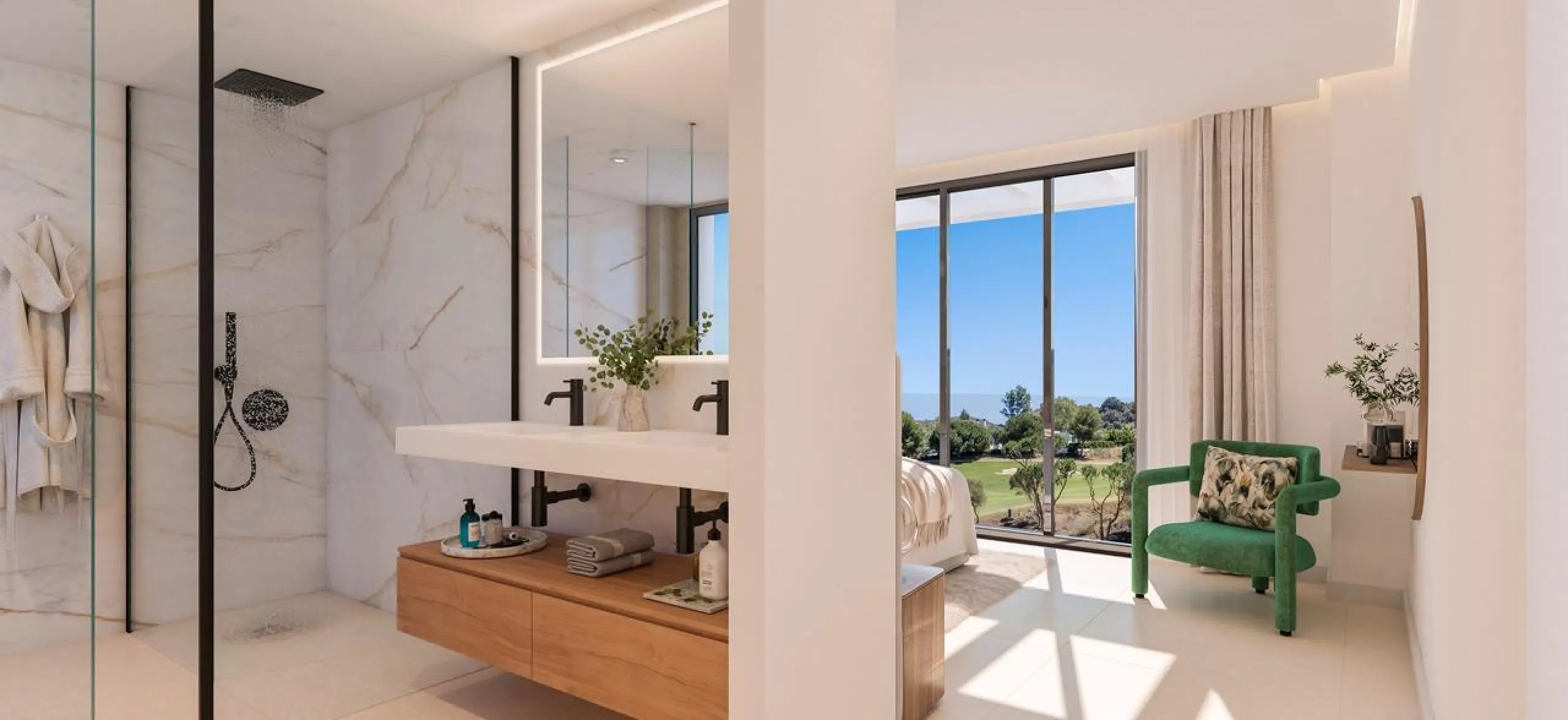 NEW BUILD TOWNOUSES NEAR MIJAS ON THE GOLF RESORT& & Luxury New Build residential of 58 incredible 2 and 3 bedroom townhouses to be built to the highest specification overlooking the renowned La Cala Resort Golf course. Reaching the pinnacle of cont
