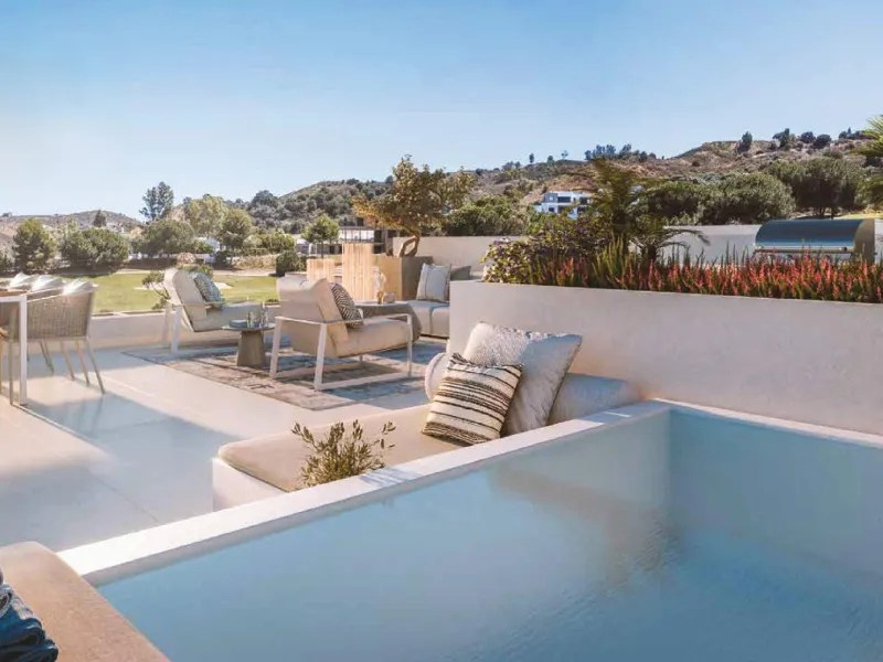 NEW BUILD TOWNOUSES NEAR MIJAS ON THE GOLF RESORT& & Luxury New Build residential of 58 incredible 2 and 3 bedroom townhouses to be built to the highest specification overlooking the renowned La Cala Resort Golf course. Reaching the pinnacle of cont