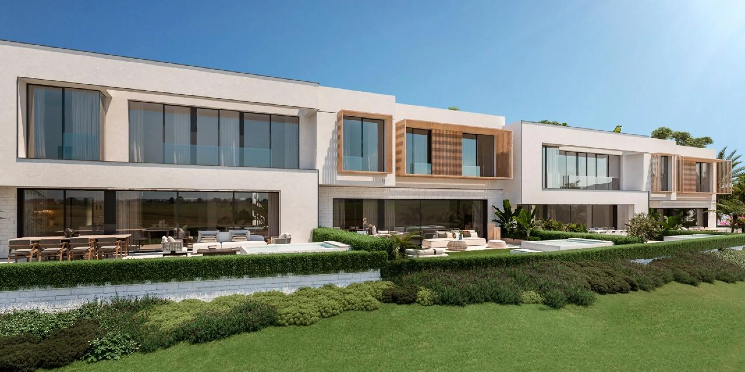 NEW BUILD TOWNOUSES NEAR MIJAS ON THE GOLF RESORT& & Luxury New Build residential of 58 incredible 2 and 3 bedroom townhouses to be built to the highest specification overlooking the renowned La Cala Resort Golf course. Reaching the pinnacle of cont