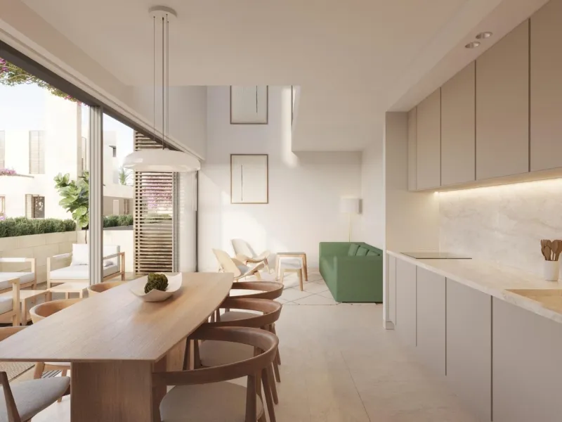 NEW BUILD RESIDENTIAL COMPLEX IN ESTEPONA& & New Build residential complex is your sun-kissed haven in Estepona's sought-after New Golden Mile- known for sunny skies, golden sands and crystal-clear waters. & Limited to just 25 stunning apartments