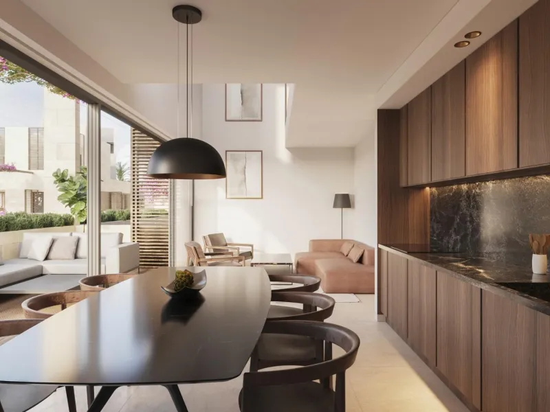 NEW BUILD RESIDENTIAL COMPLEX IN ESTEPONA& & New Build residential complex is your sun-kissed haven in Estepona's sought-after New Golden Mile- known for sunny skies, golden sands and crystal-clear waters. & Limited to just 25 stunning apartments