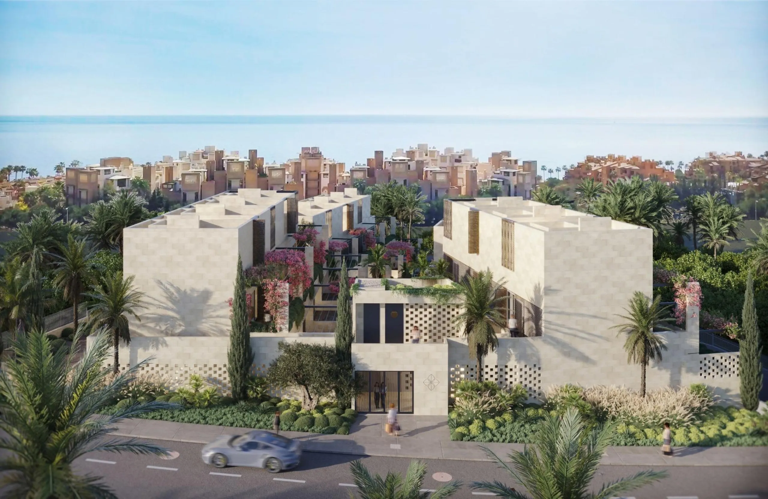 NEW BUILD RESIDENTIAL COMPLEX IN ESTEPONA& & New Build residential complex is your sun-kissed haven in Estepona's sought-after New Golden Mile- known for sunny skies, golden sands and crystal-clear waters. & Limited to just 25 stunning apartments