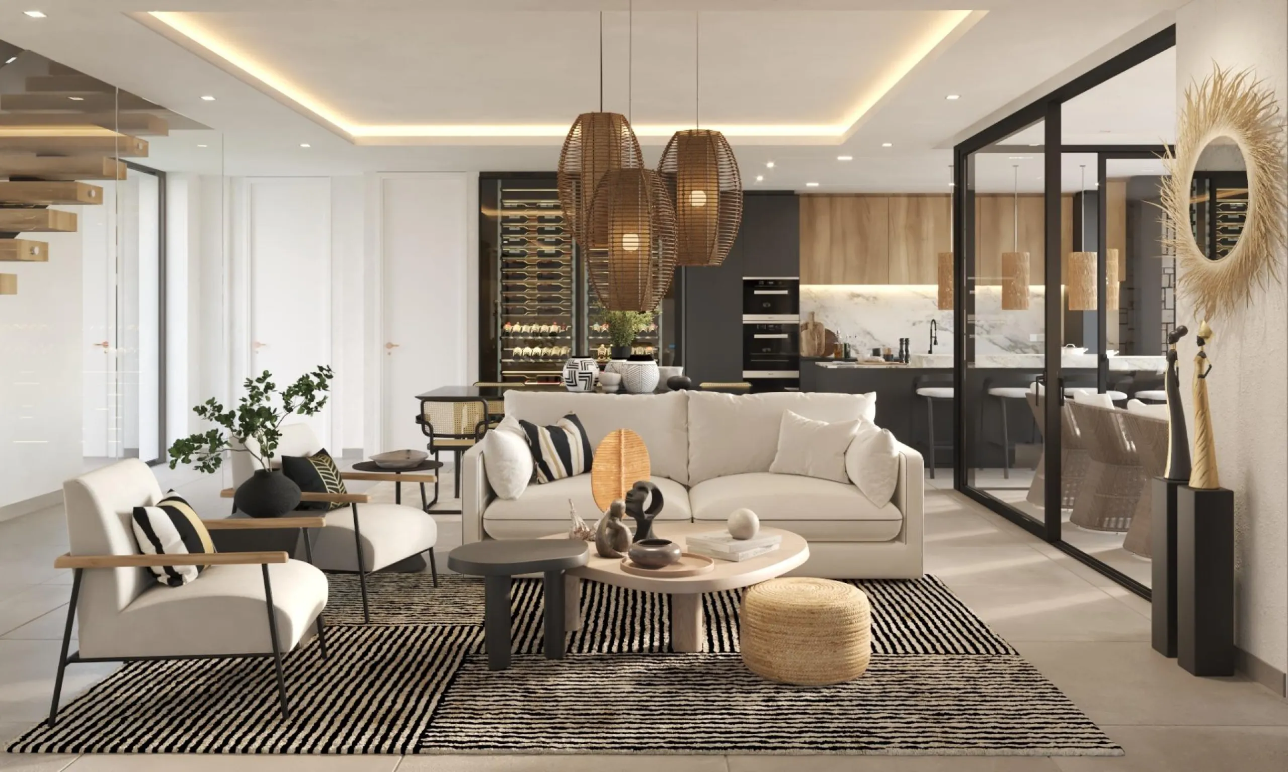 NEW BUILD VILLAS IN BENALMADENA & & Located in the prestigious La Capellanía area, this exclusive collection of seven Luxurious New Build villas offers unparalleled views of the Mediterranean Sea, majestic mountains, and the scenic landscapes of Mij