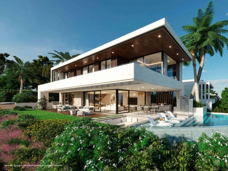 NEW BUILD VILLAS IN BENALMADENA & & Located in the prestigious La Capellanía area, this exclusive collection of seven Luxurious New Build villas offers unparalleled views of the Mediterranean Sea, majestic mountains, and the scenic landscapes of Mij