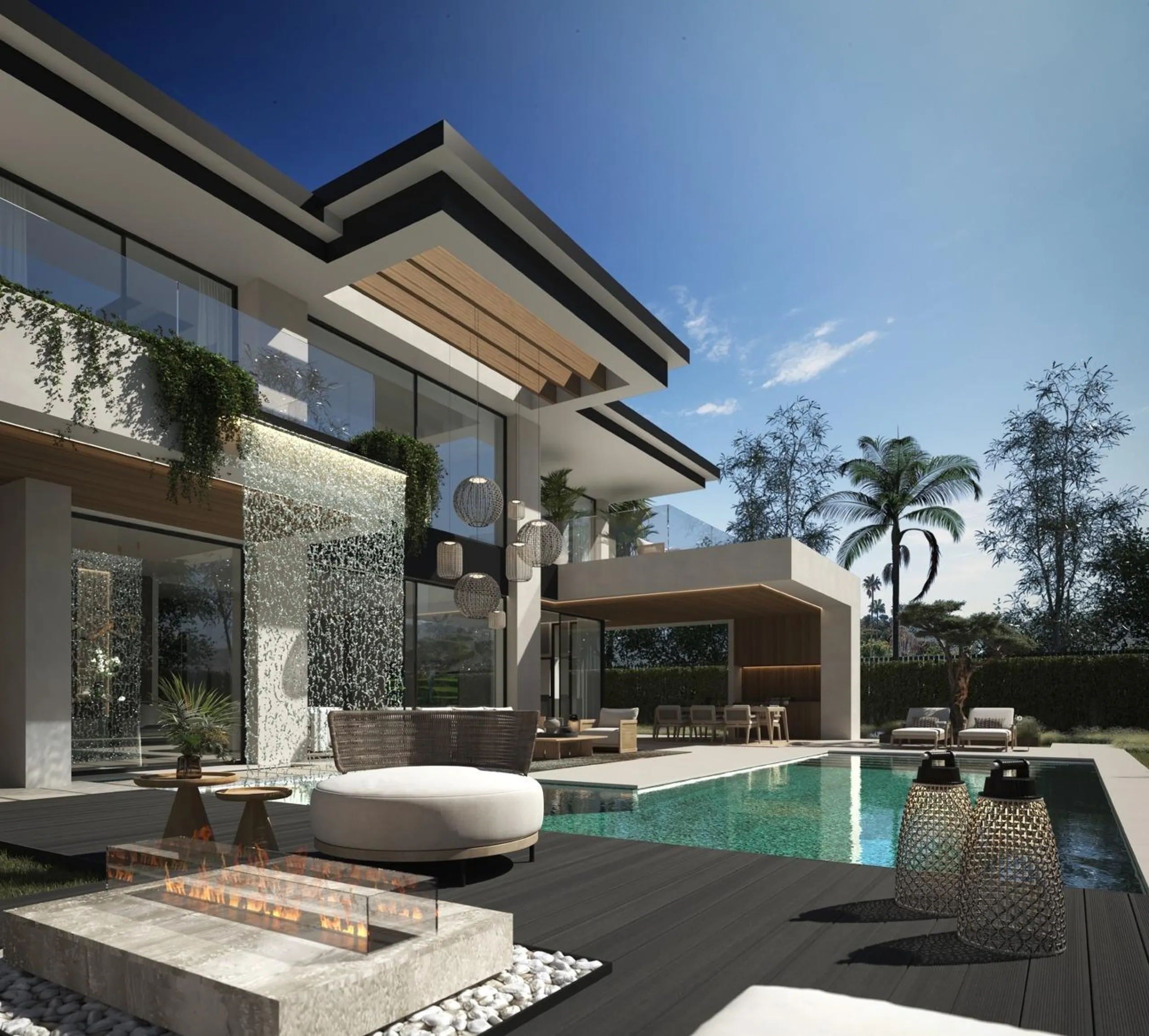 NEW BUILD VILLAS IN MARBELLA & & New Build development of Villas in Marbella, located in a unique and privileged environment, where, within walking distance walking distance to, among other things, the sea with its promenade and its different promen