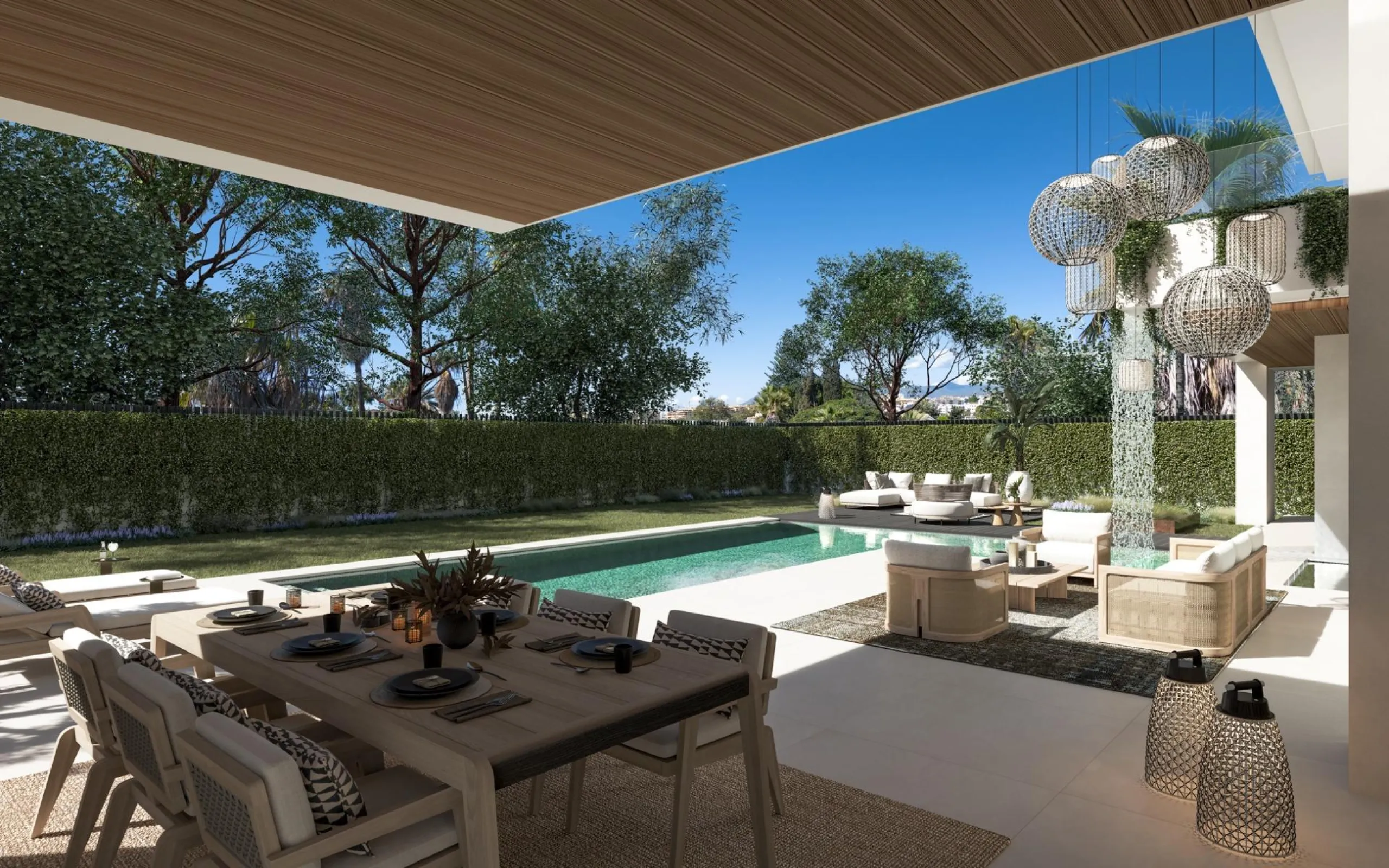 NEW BUILD VILLAS IN MARBELLA & & New Build development of Villas in Marbella, located in a unique and privileged environment, where, within walking distance walking distance to, among other things, the sea with its promenade and its different promen