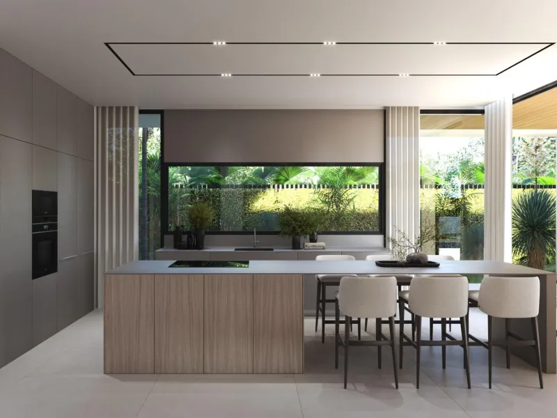 NEW BUILD VILLAS IN MARBELLA & & New Build development of Villas in Marbella, located in a unique and privileged environment, where, within walking distance walking distance to, among other things, the sea with its promenade and its different promen