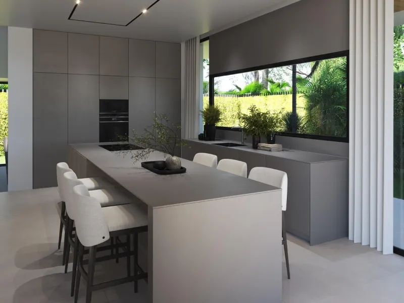 NEW BUILD VILLAS IN MARBELLA & & New Build development of Villas in Marbella, located in a unique and privileged environment, where, within walking distance walking distance to, among other things, the sea with its promenade and its different promen