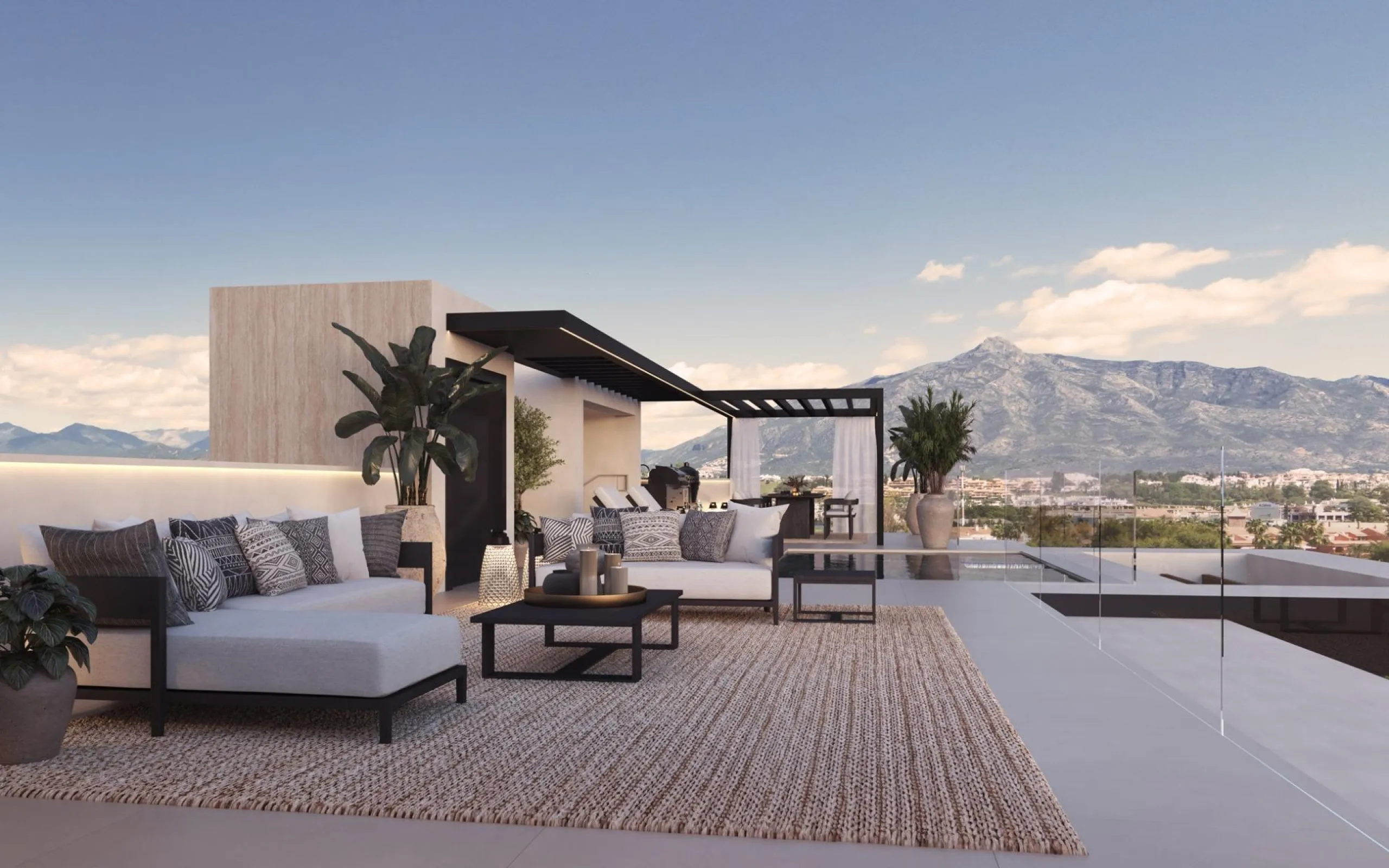 NEW BUILD VILLAS IN MARBELLA & & New Build development of Villas in Marbella, located in a unique and privileged environment, where, within walking distance walking distance to, among other things, the sea with its promenade and its different promen
