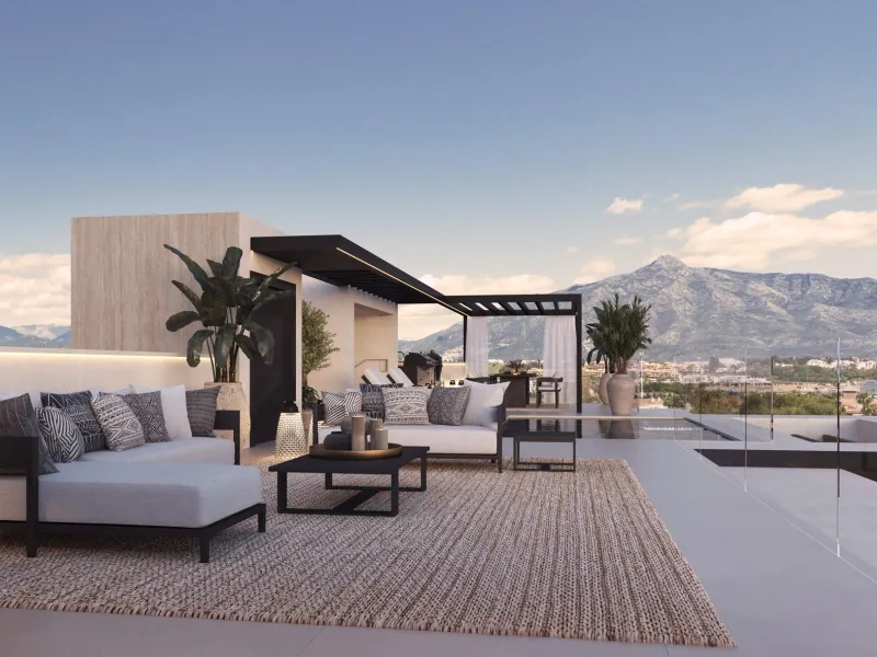 NEW BUILD VILLAS IN MARBELLA & & New Build development of Villas in Marbella, located in a unique and privileged environment, where, within walking distance walking distance to, among other things, the sea with its promenade and its different promen