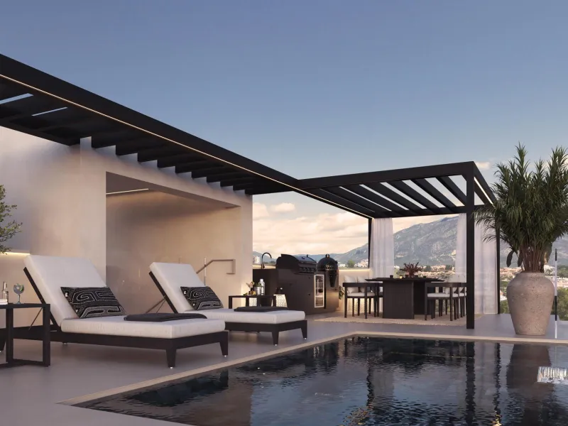 NEW BUILD VILLAS IN MARBELLA & & New Build development of Villas in Marbella, located in a unique and privileged environment, where, within walking distance walking distance to, among other things, the sea with its promenade and its different promen