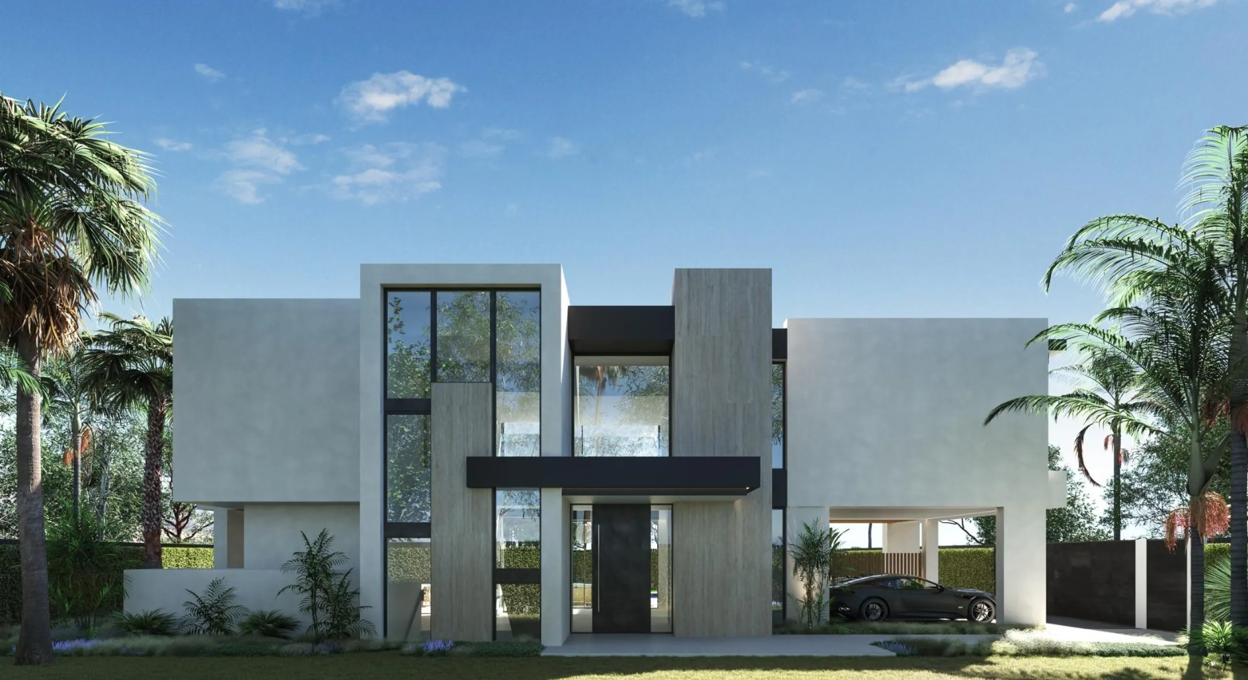 NEW BUILD VILLAS IN MARBELLA & & New Build development of Villas in Marbella, located in a unique and privileged environment, where, within walking distance walking distance to, among other things, the sea with its promenade and its different promen