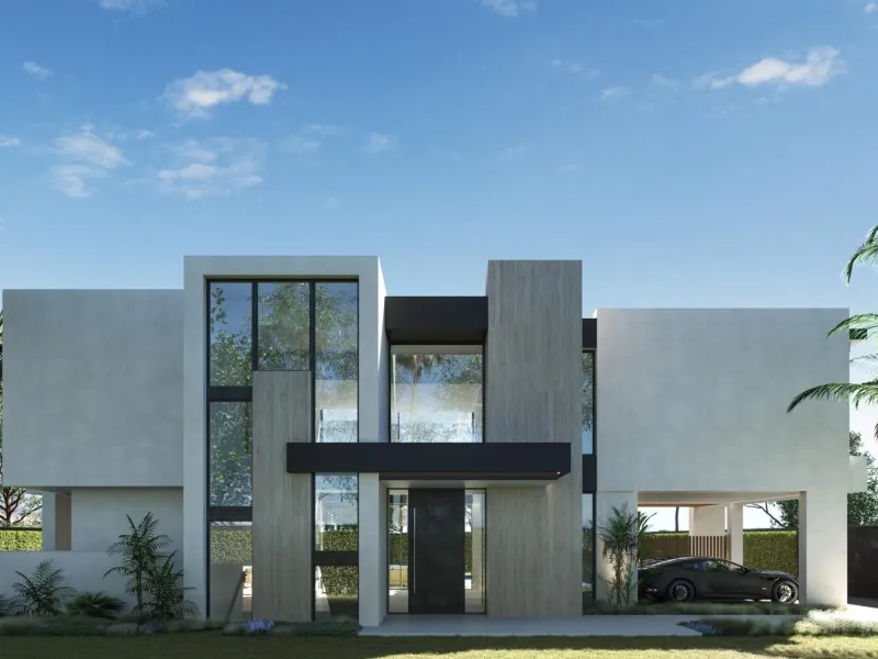 NEW BUILD VILLAS IN MARBELLA & & New Build development of Villas in Marbella, located in a unique and privileged environment, where, within walking distance walking distance to, among other things, the sea with its promenade and its different promen