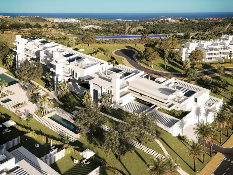 NEW BUILD RESIDENTIAL COMPLEX IN CASARES& & A private beach right on your doorstep. Turquoise waters in a tropical setting. An exclusive Mediterranean-style residential complex of properties with large terraces and high-quality finishes. Luxury 38 a