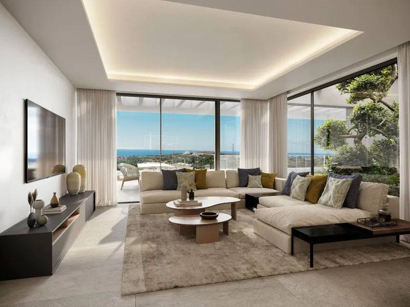 NEW BUILD RESIDENTIAL COMPLEX IN CASARES& & A private beach right on your doorstep. Turquoise waters in a tropical setting. An exclusive Mediterranean-style residential complex of properties with large terraces and high-quality finishes. Luxury 38 a