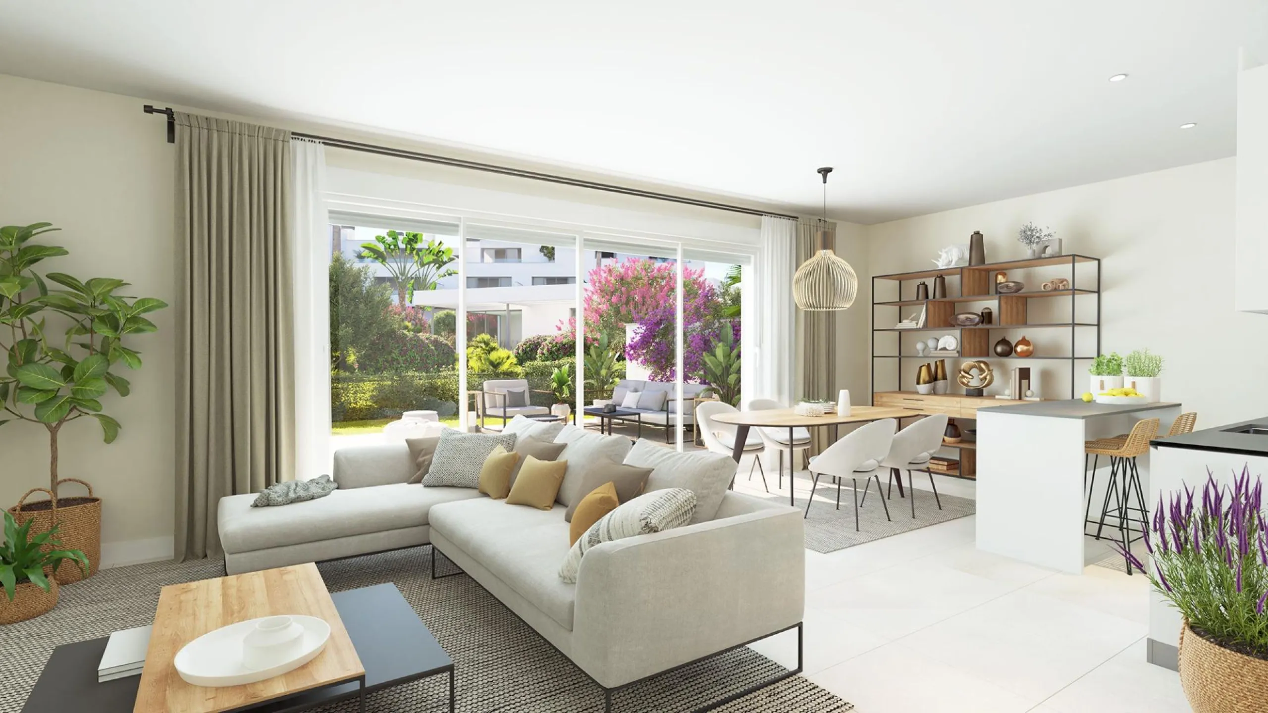 NEW BUILD RESIDENTIAL COMPLEX NEAR ESTEPONA& & New Build stylish and contemporary development of 95 apartments and penthouses, located in a convenient and central location on the New Golden Mile. Whether you are looking for the perfect holiday home 