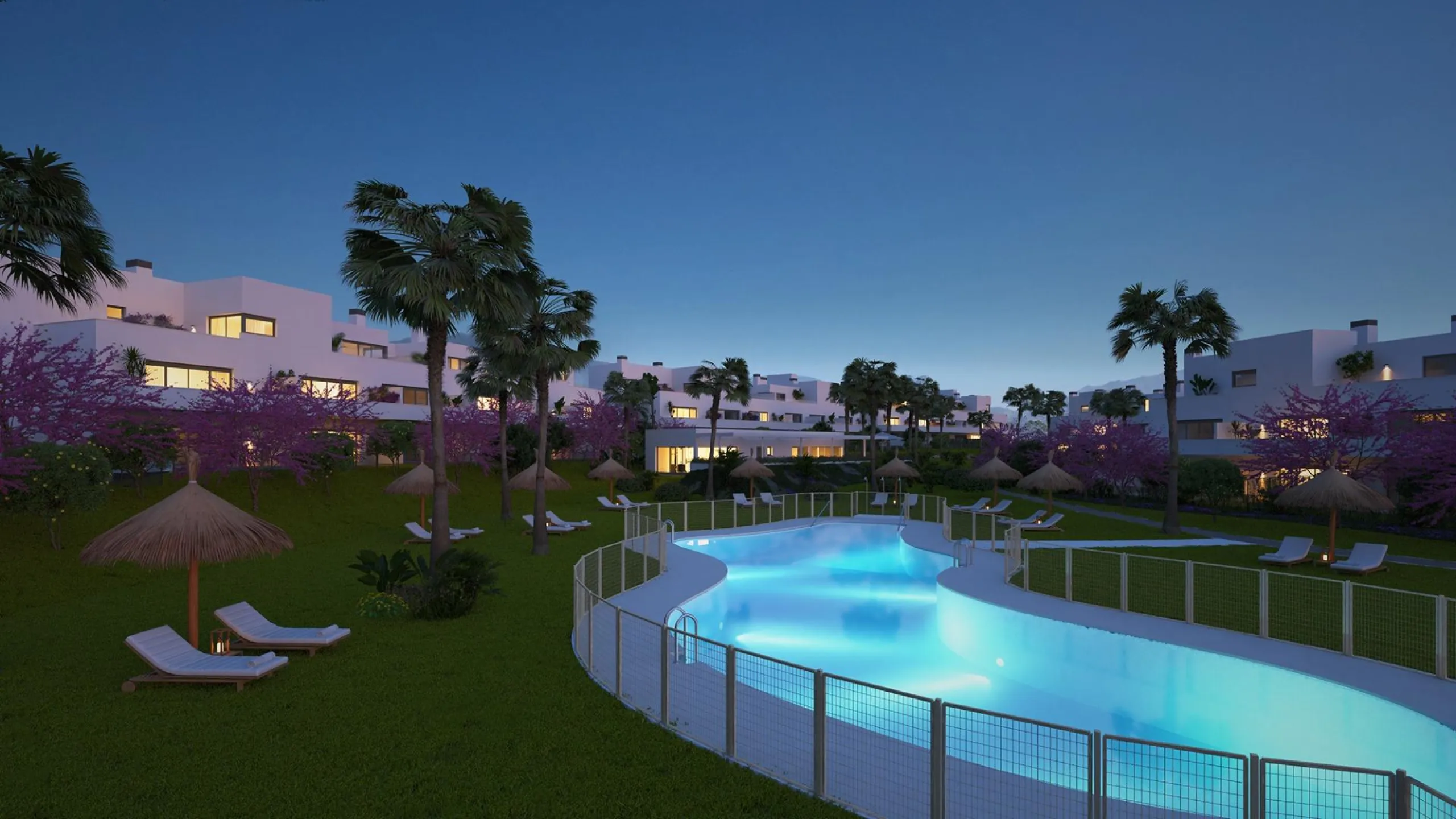 NEW BUILD RESIDENTIAL COMPLEX NEAR ESTEPONA& & New Build stylish and contemporary development of 95 apartments and penthouses, located in a convenient and central location on the New Golden Mile. Whether you are looking for the perfect holiday home 