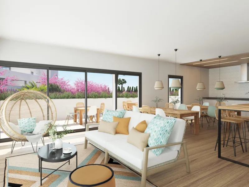 NEW BUILD RESIDENTIAL COMPLEX NEAR ESTEPONA& & New Build stylish and contemporary development of 95 apartments and penthouses, located in a convenient and central location on the New Golden Mile. Whether you are looking for the perfect holiday home 