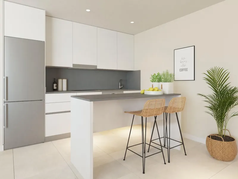 NEW BUILD RESIDENTIAL COMPLEX NEAR ESTEPONA& & New Build stylish and contemporary development of 95 apartments and penthouses, located in a convenient and central location on the New Golden Mile. Whether you are looking for the perfect holiday home 