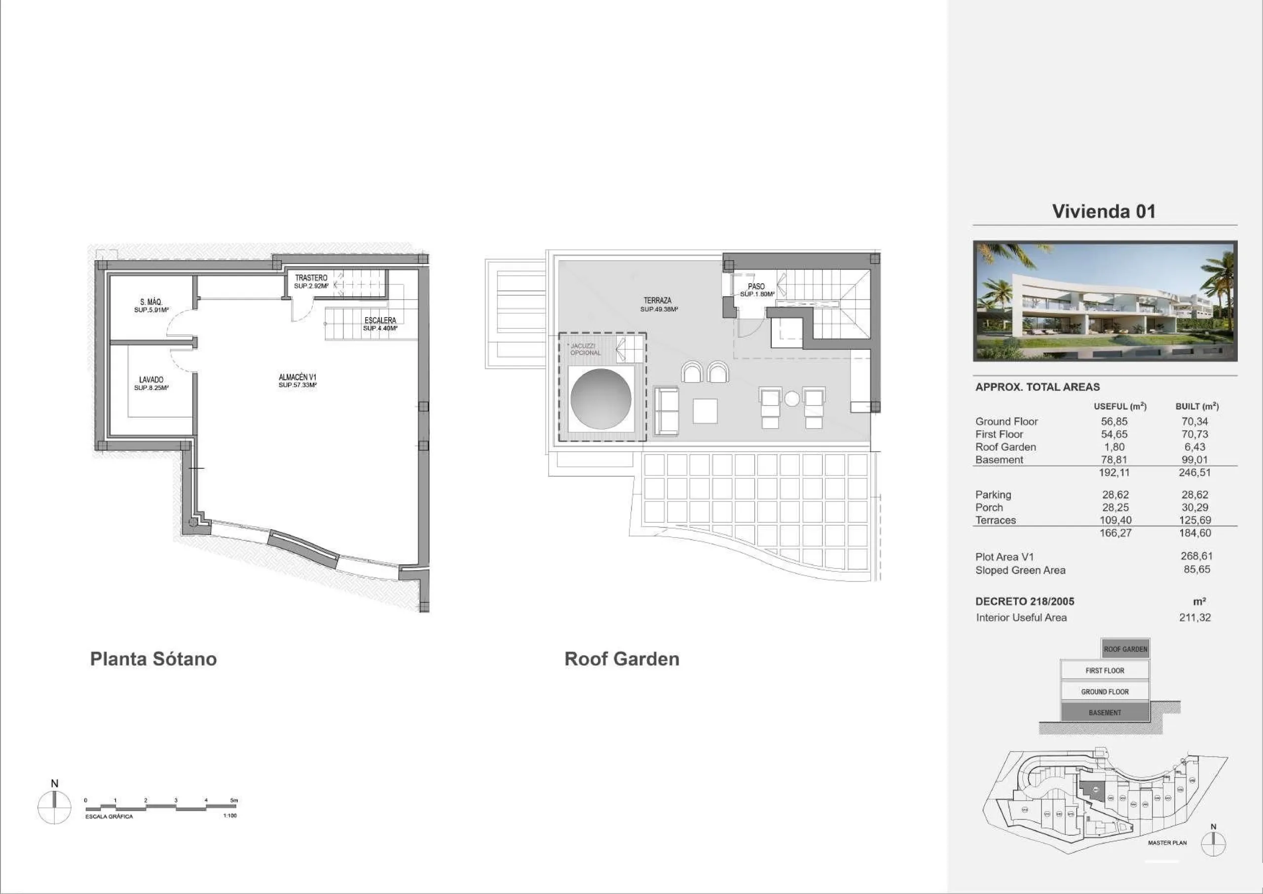 NEW BUILD TOWNHOUSES NEAR MIJAS& & New Build exclusive project of townhouses and semi-detached villas near Mijas with an elegant Scandinavian design blends harmoniously with the surrounding nature. The architecture of the properties follows seamless