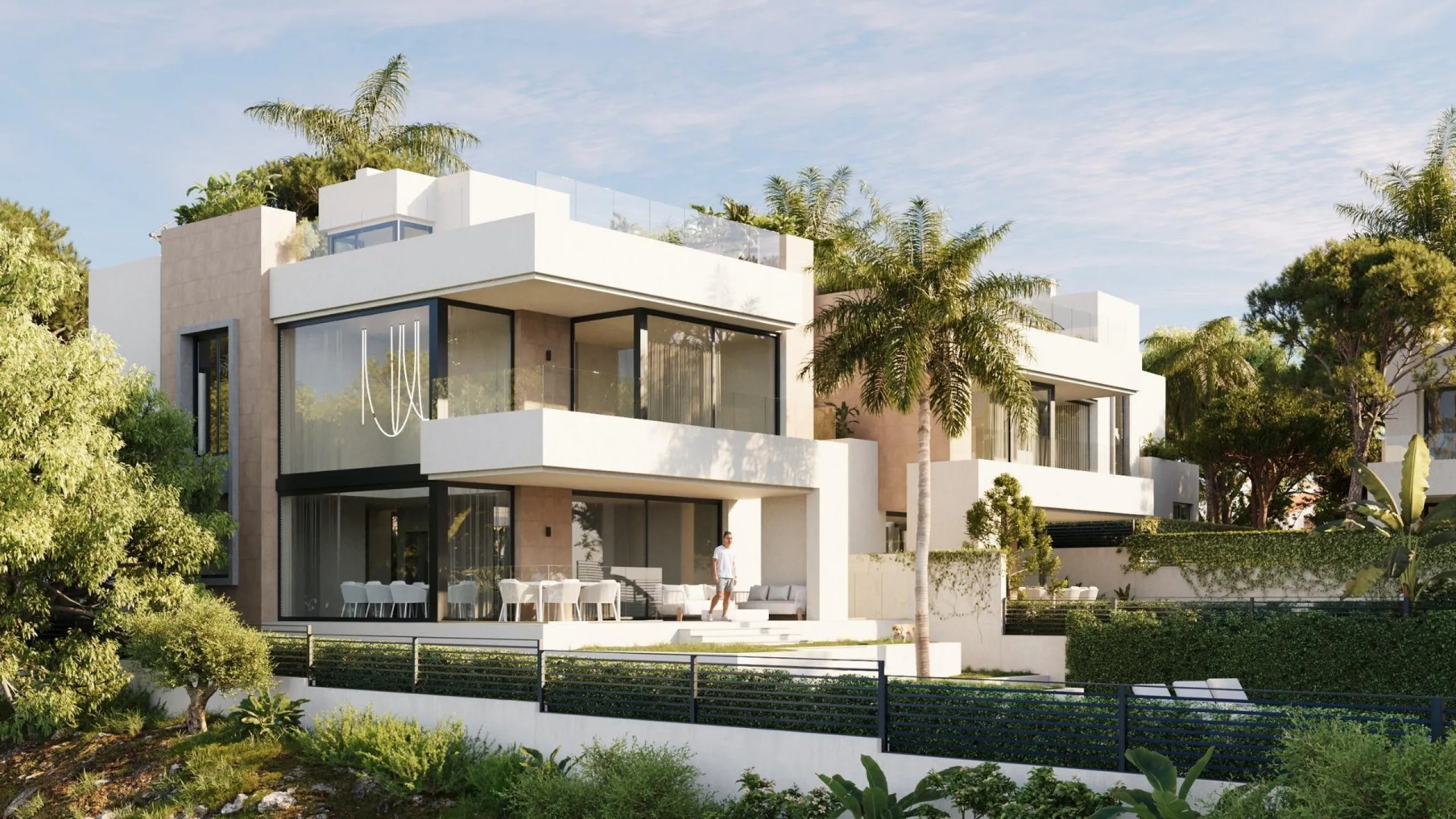 New Build Luxury Villa in Marbella& & This stunning villa offers an unparalleled blend of modern elegance and Mediterranean charm, perfectly situated in one of the most sought-after areas of the Costa del Sol.& This exclusive project is more than