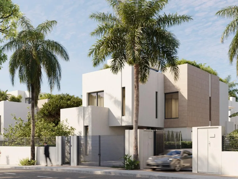 New Build Luxury Villa in Marbella& & This stunning villa offers an unparalleled blend of modern elegance and Mediterranean charm, perfectly situated in one of the most sought-after areas of the Costa del Sol.& This exclusive project is more than