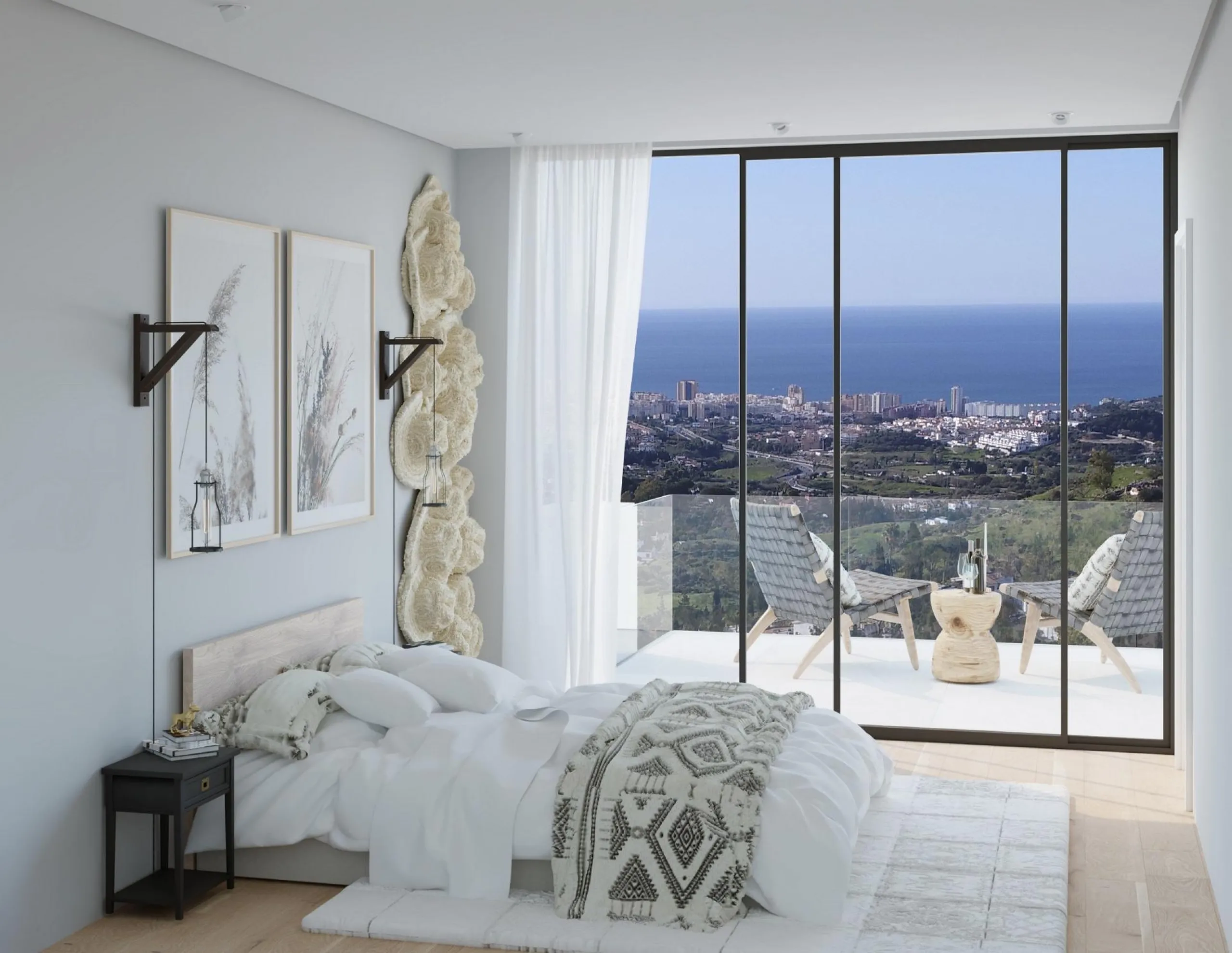 New Build Luxury Villas in Mijas& & New build unique development of exclusive four-bedroom villas boasting spectacular views, contemporary architectural style, and the latest in-home technology.& These stunning properties offer you a combination 