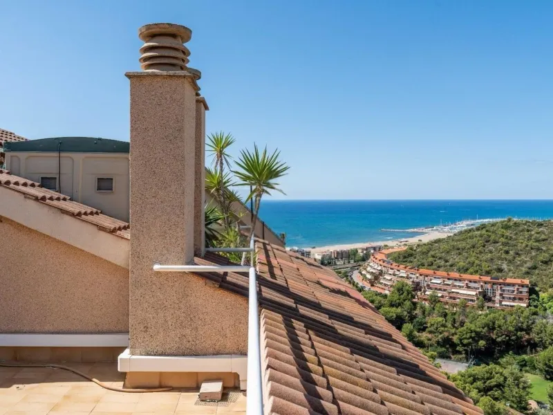Townhouse with Sea View in Les Botigues de Sitges, Barcelona