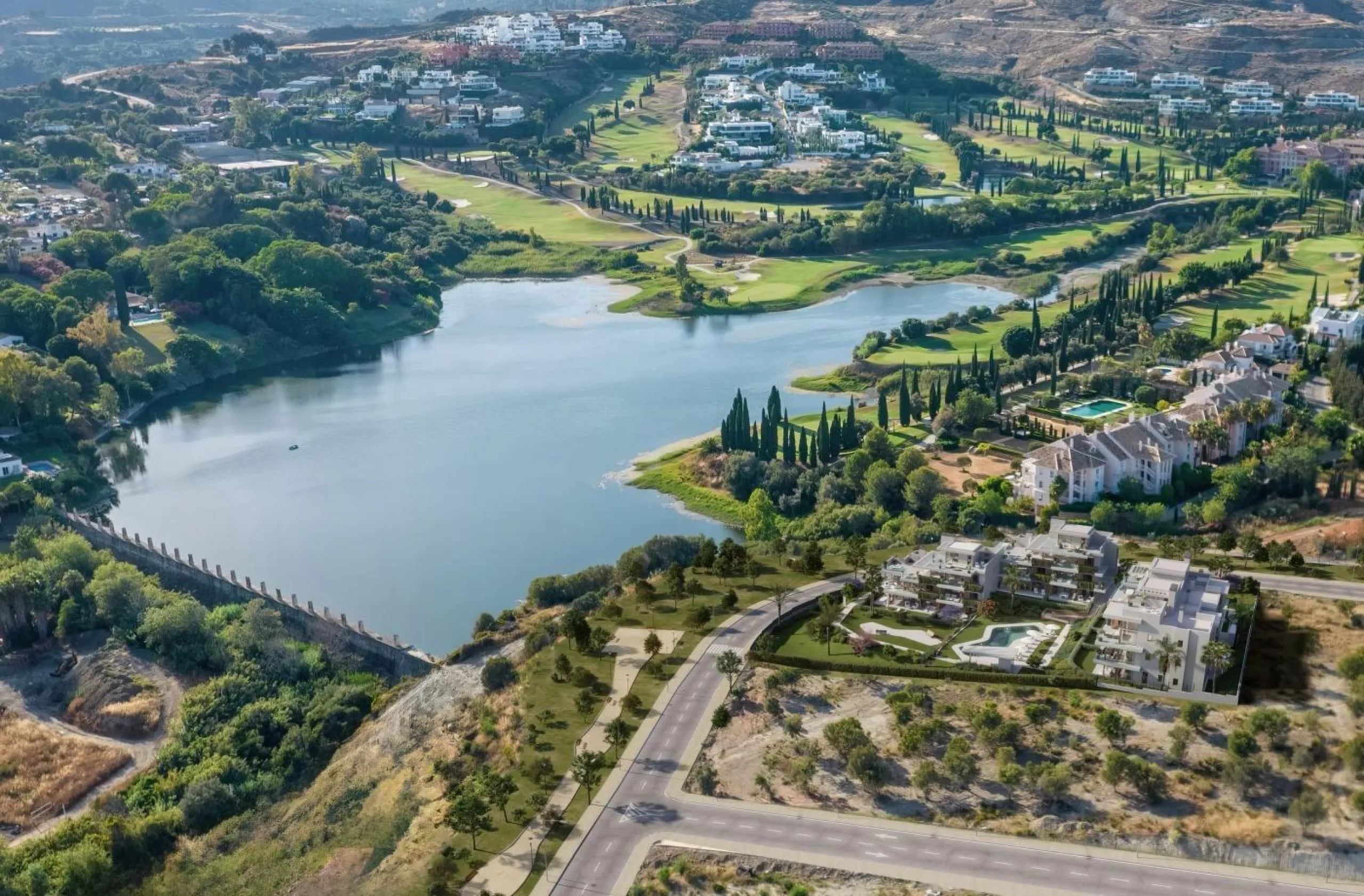New Build Residential Complex Near Estepona& & Introducing an exceptional opportunity to own a luxurious residence within a modern development of 21 exclusive homes, perfectly poised amidst the stunning landscapes and favorable climate of the Costa 