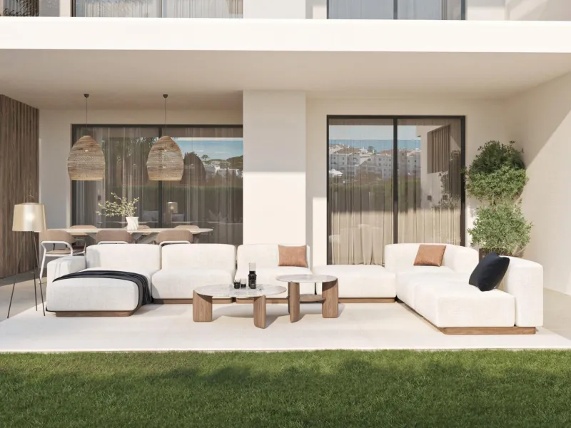 New Build Residential Complex Near Estepona& & Welcome to your dream home! This stunning new build residential complex offers a selection of luxurious apartments and penthouses with breathtaking sea views, located in Resinera Voladilla, just minutes