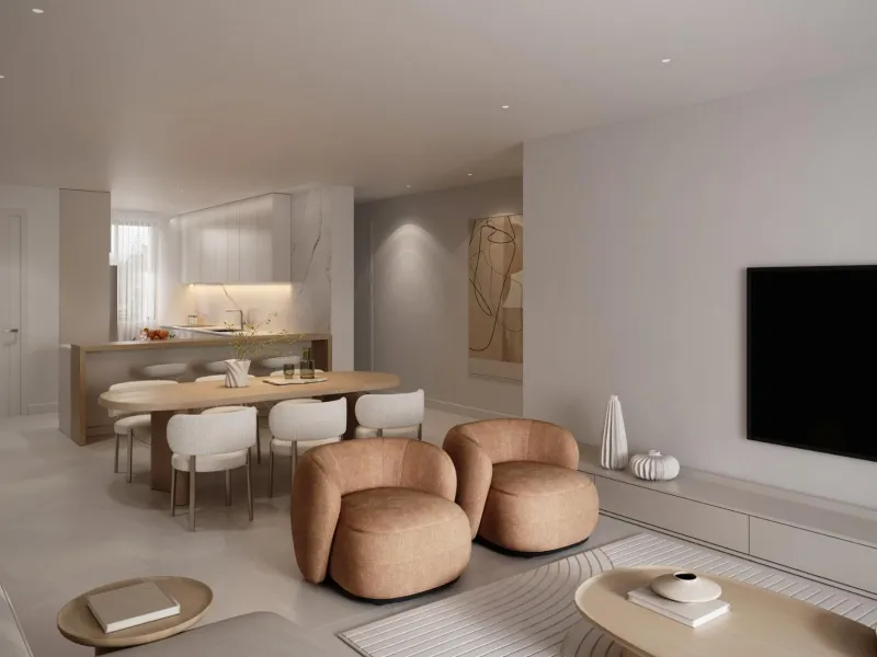 New Build Residential Complex Near Estepona& & Welcome to your dream home! This stunning new build residential complex offers a selection of luxurious apartments and penthouses with breathtaking sea views, located in Resinera Voladilla, just minutes