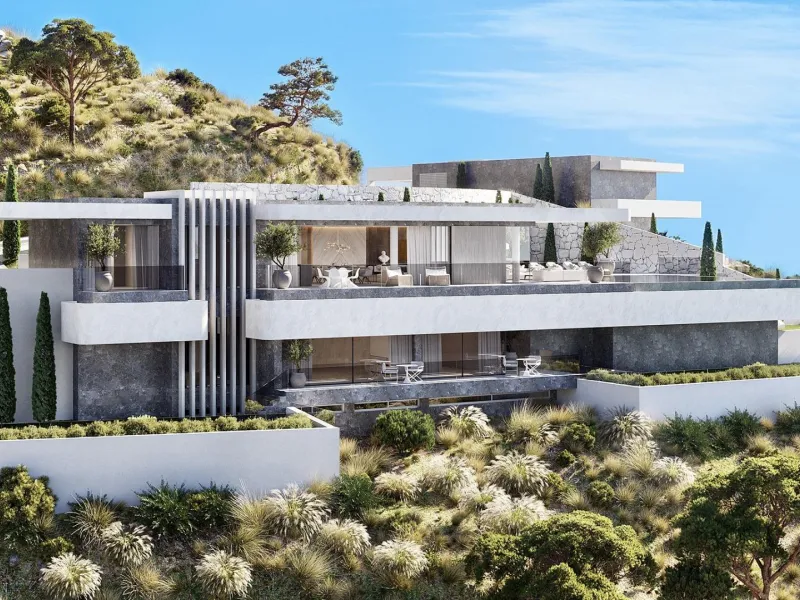 Designer Villa with Panoramic Sea Views in Real de La Quinta, Benahavís
