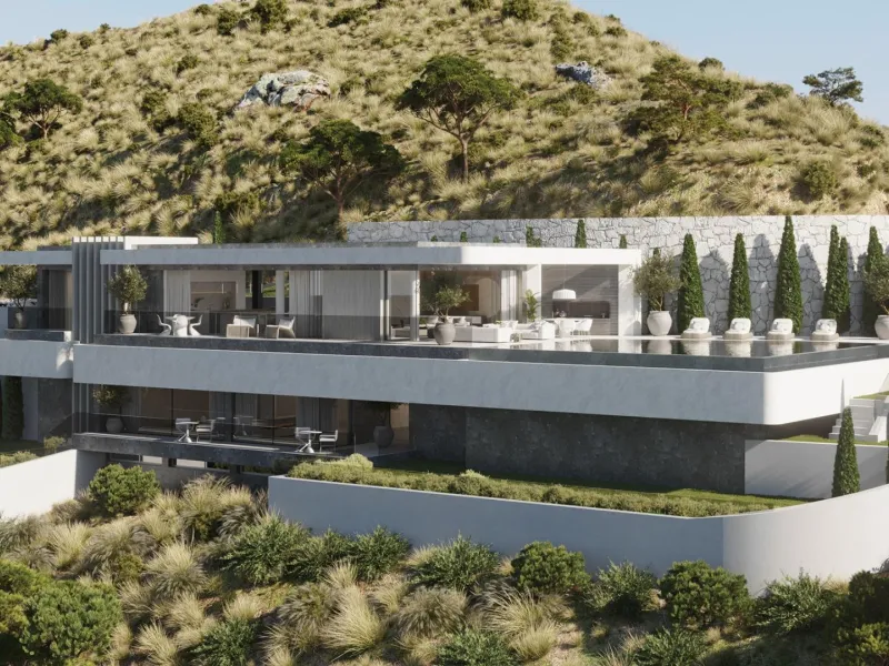 Designer Villa with Panoramic Sea Views in Real de La Quinta, Benahavís