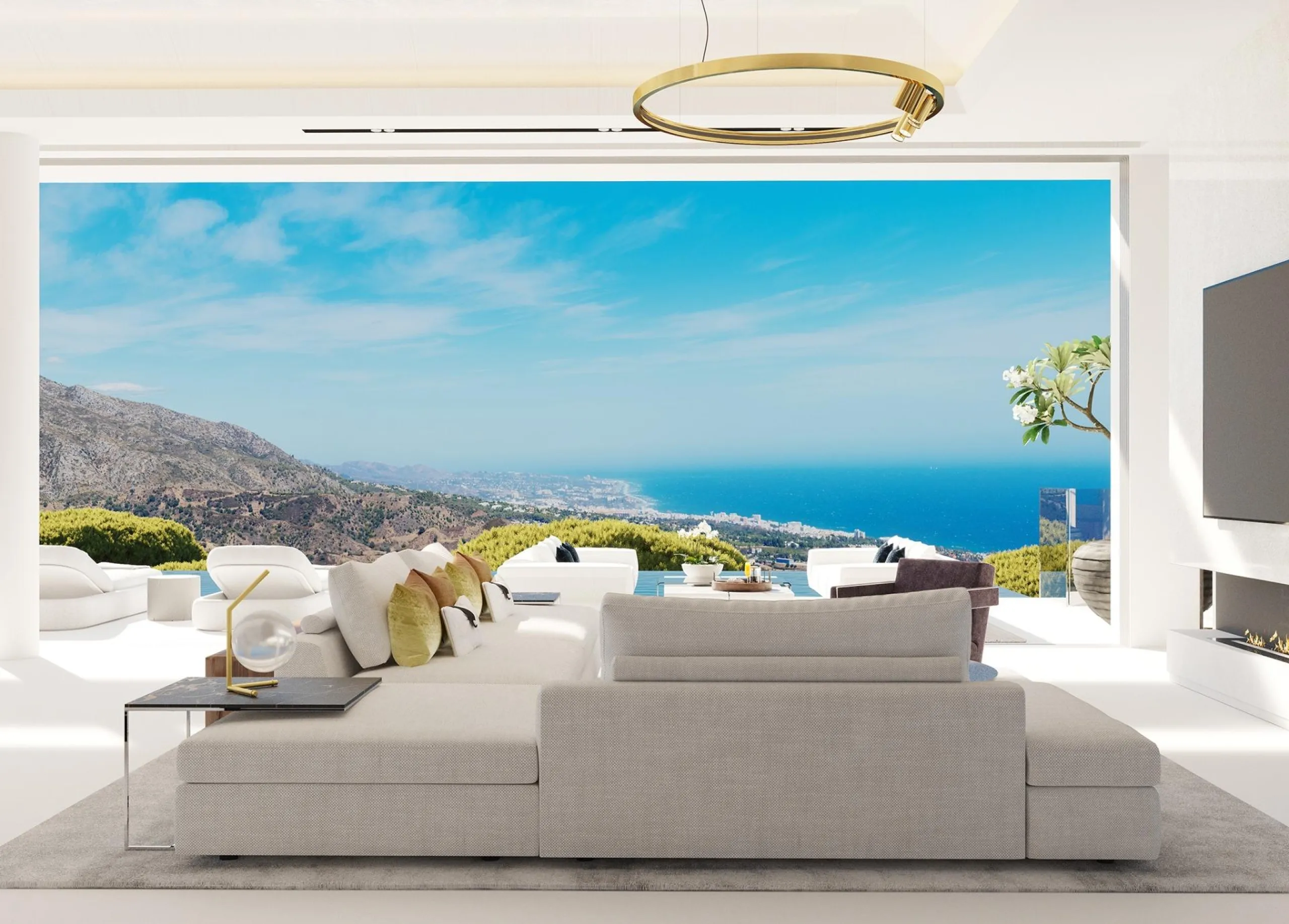 Designer Villa with Panoramic Sea Views in Real de La Quinta, Benahavís