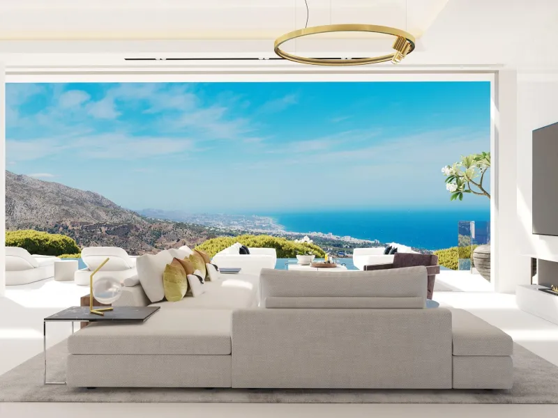 Designer Villa with Panoramic Sea Views in Real de La Quinta, Benahavís