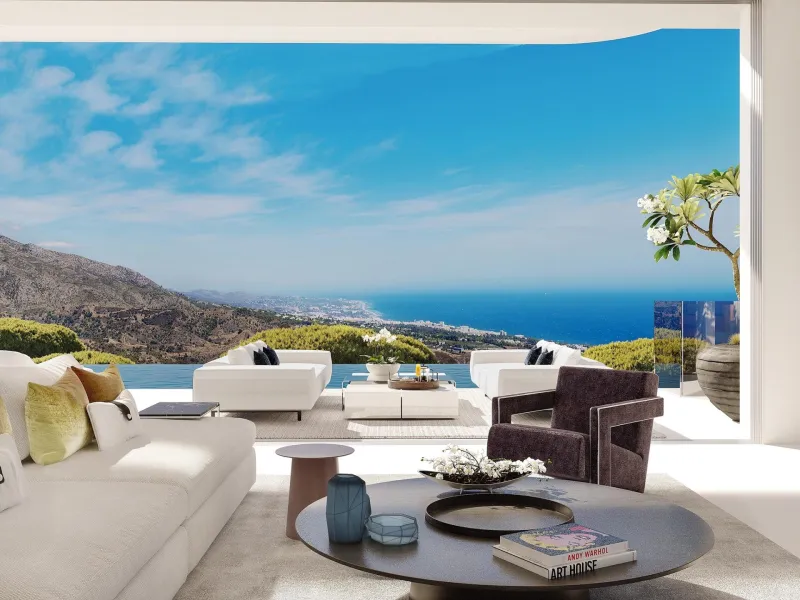 Designer Villa with Panoramic Sea Views in Real de La Quinta, Benahavís