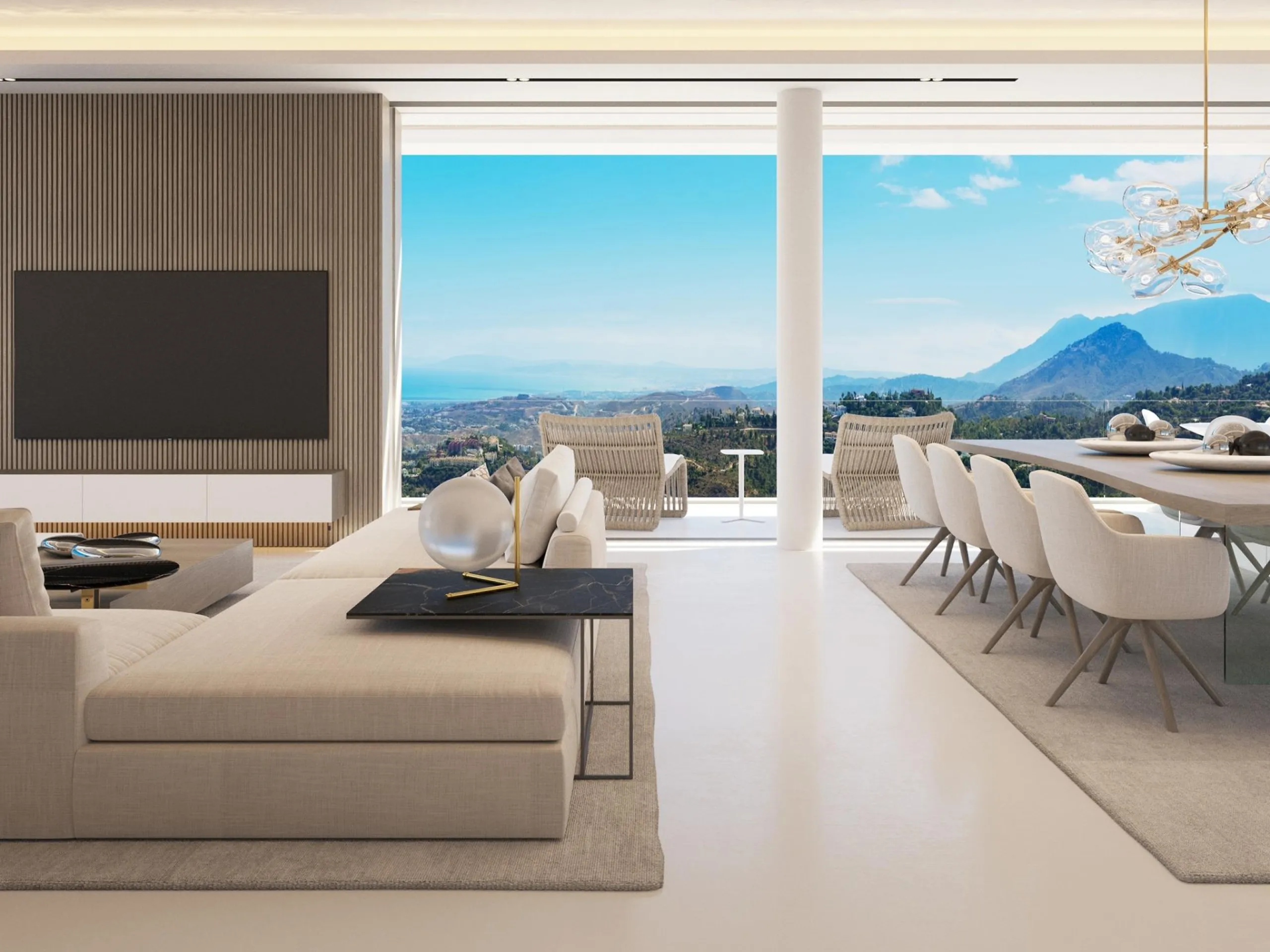 Designer Villa with Panoramic Sea Views in Real de La Quinta, Benahavís