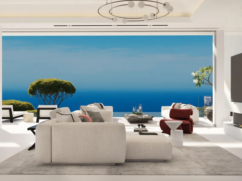 Designer Villa with Panoramic Sea Views in Real de La Quinta, Benahavís
