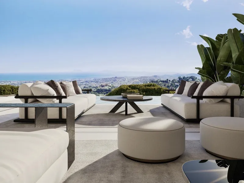 Designer Villa with Panoramic Sea Views in Real de La Quinta, Benahavís
