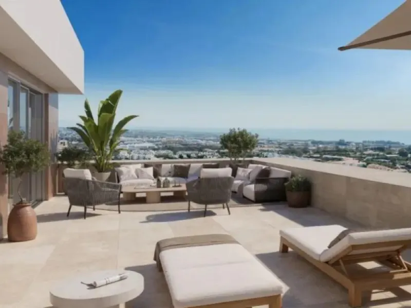 NEW BUILD RESIDENTIAL COMPLEX NEAR ESTEPONA& & New Build exclusive luxury development located in the coveted New Golden Mile, Estepona. This impressive complex offers apartments with 3, 4, and 5 bedrooms, with sizes ranging from 200 to 300 m2, desig