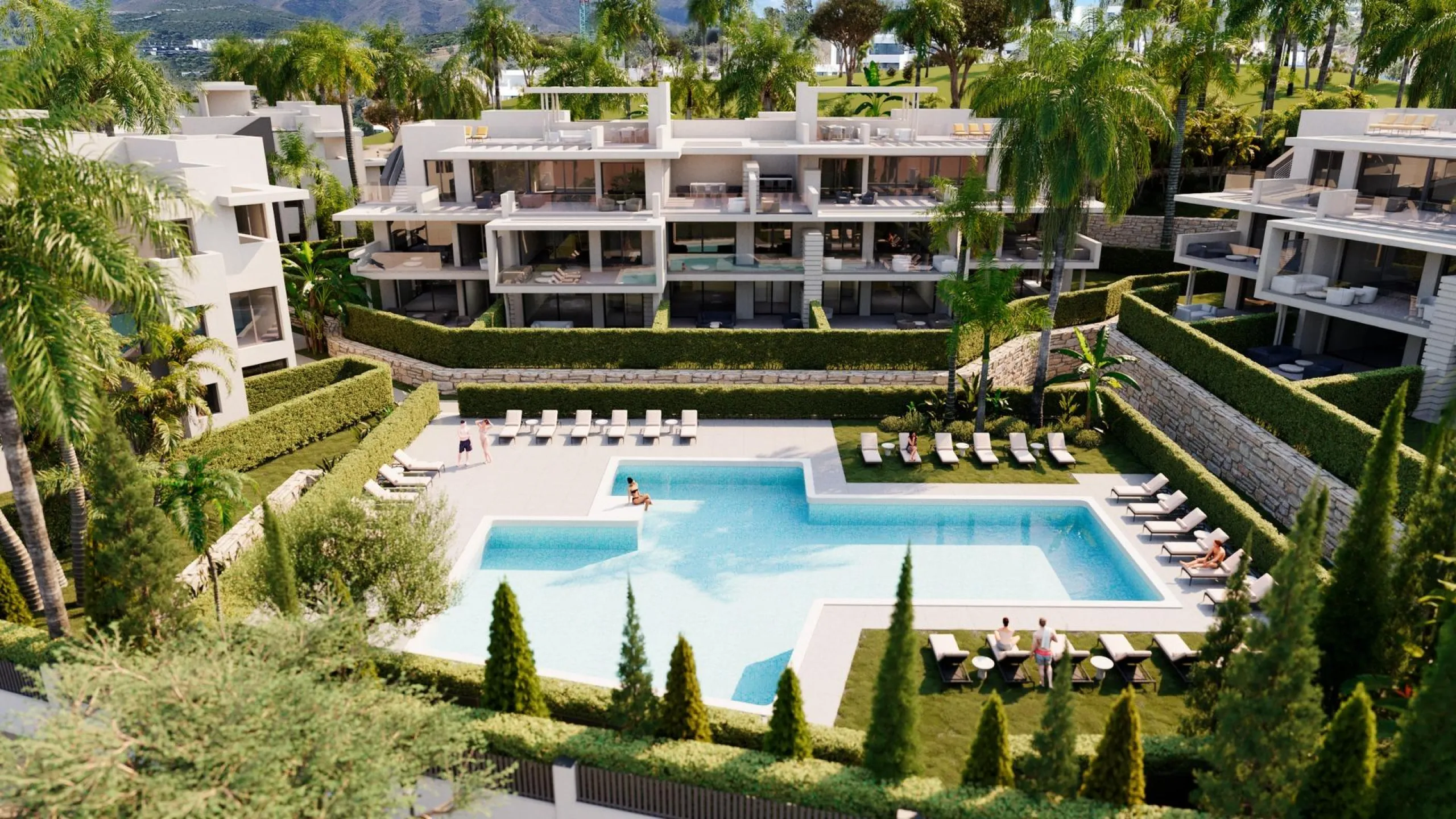 Modern Living in Estepona: Spacious Apartments with Sunny Terraces& & Your Ideal Home Awaits& & Welcome to your dream residence in Estepona, a charming coastal town known for its relaxed atmosphere and stunning natural beauty. This modern resi