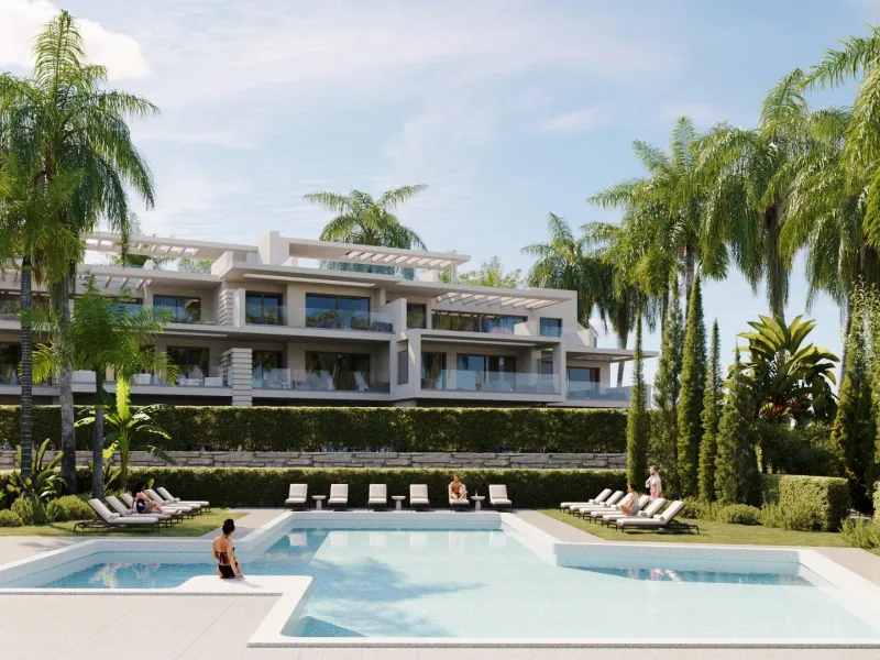 Modern Living in Estepona: Spacious Apartments with Sunny Terraces& & Your Ideal Home Awaits& & Welcome to your dream residence in Estepona, a charming coastal town known for its relaxed atmosphere and stunning natural beauty. This modern resi