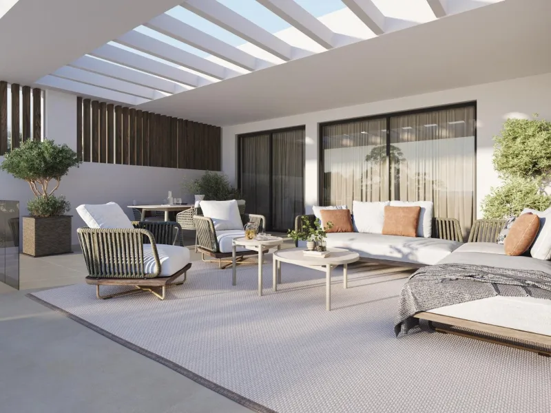New Build Residential Complex Near Estepona& & Welcome to your dream home! This stunning new build residential complex offers a selection of luxurious apartments and penthouses with breathtaking sea views, located in Resinera Voladilla, just minutes
